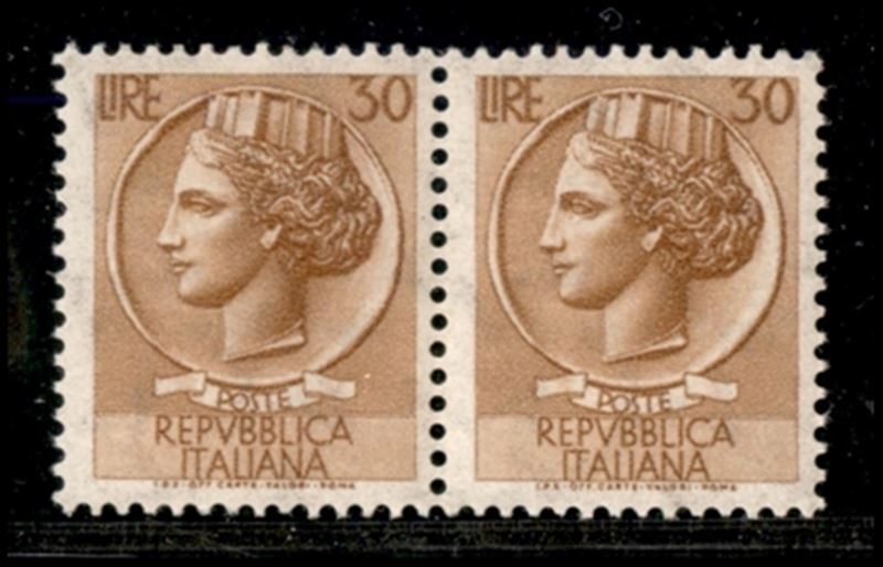 Italia / Repubblica / Francobolli Stampati in Bobina