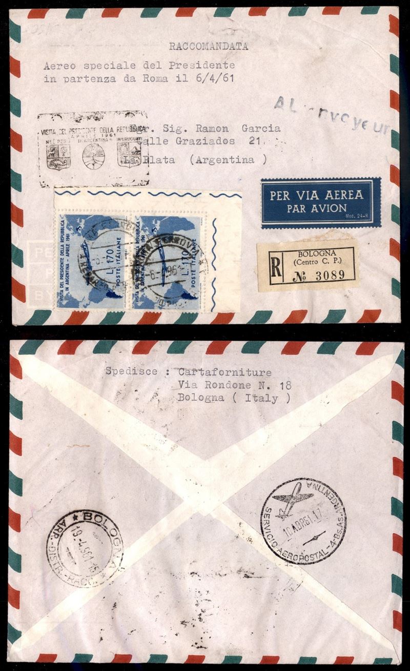 Italia / Repubblica / Aerogrammi