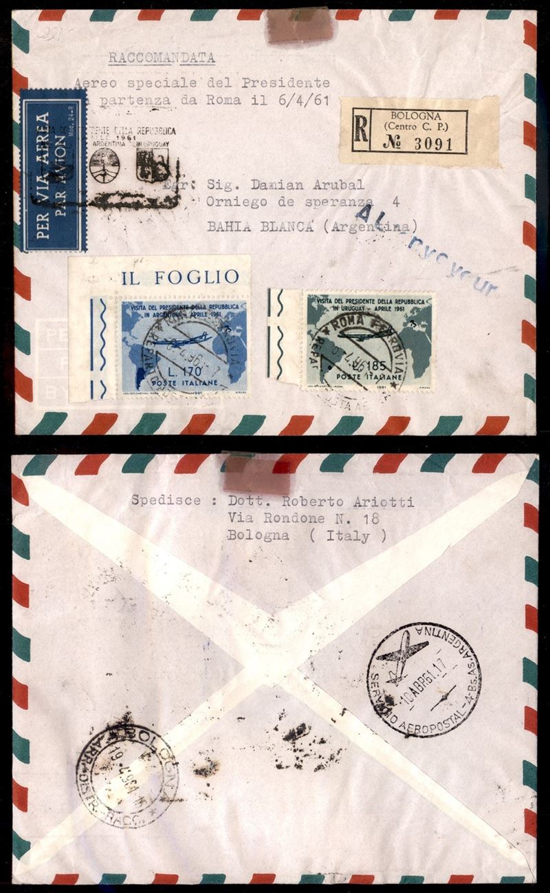 Italia / Repubblica / Aerogrammi