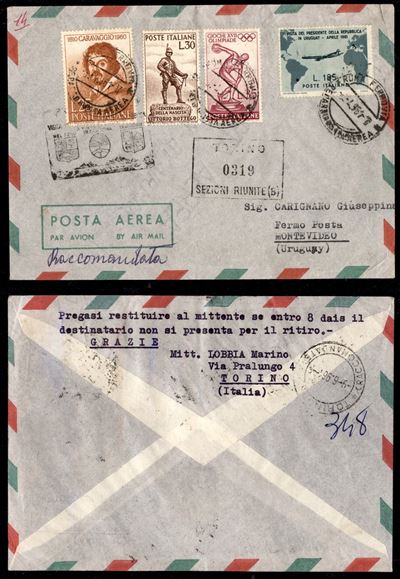 Italia / Repubblica / Aerogrammi