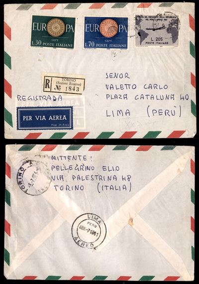 Italia / Repubblica / Aerogrammi
