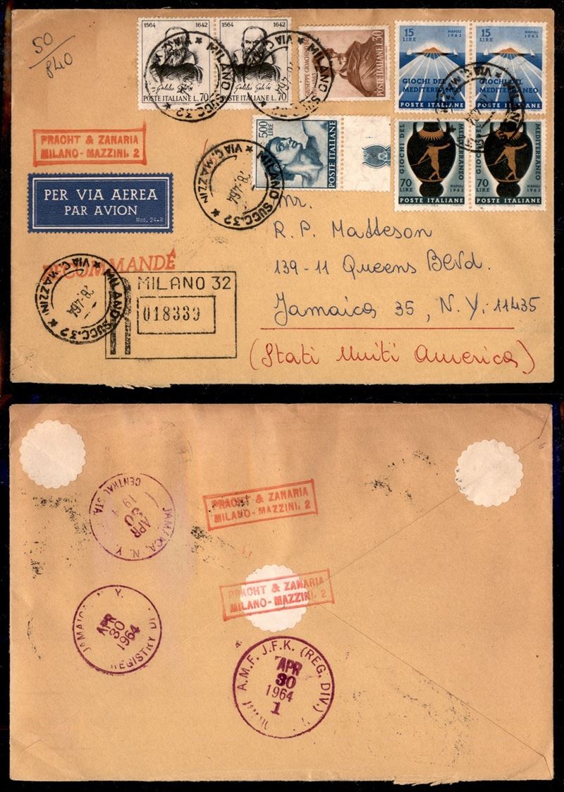 Italia / Repubblica / Aerogrammi