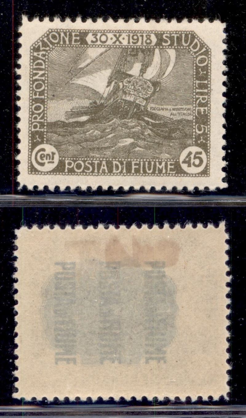 Italia / Occupazioni i Guerra Mondiale / Fiume / Posta Ordinaria