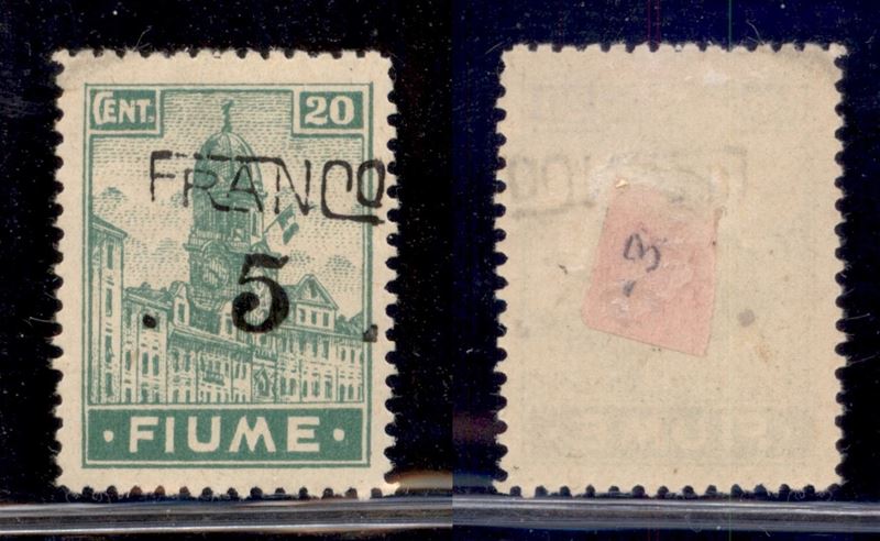 Italia / Occupazioni i Guerra Mondiale / Fiume / Posta Ordinaria