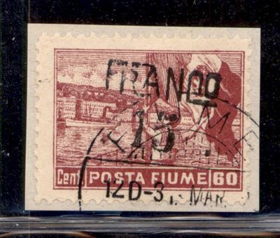Italia / Occupazioni i Guerra Mondiale / Fiume / Posta Ordinaria