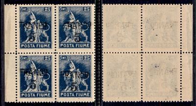 Italia / Occupazioni i Guerra Mondiale / Fiume / Posta Ordinaria