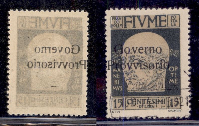 Italia / Occupazioni i Guerra Mondiale / Fiume / Posta Ordinaria