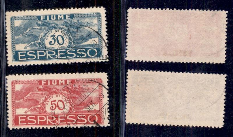 Italia / Occupazioni i Guerra Mondiale / Fiume / Espressi