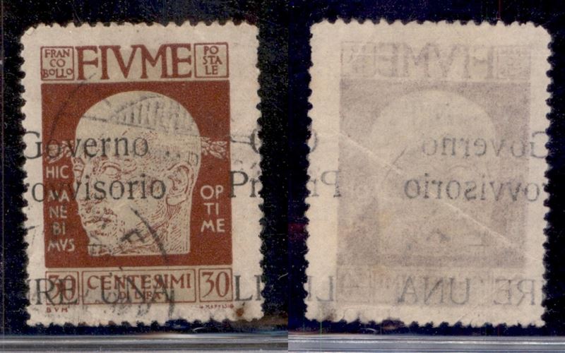Italia / Occupazioni i Guerra Mondiale / Fiume / Posta Ordinaria