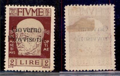 Italia / Occupazioni i Guerra Mondiale / Fiume / Posta Ordinaria