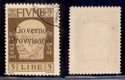 Italia / Occupazioni i Guerra Mondiale / Fiume / Posta Ordinaria