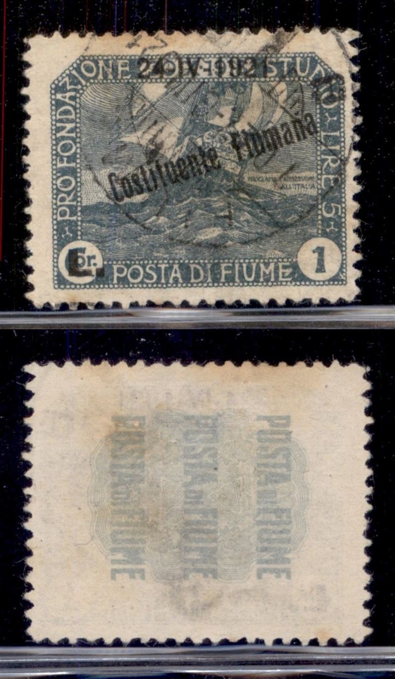 Italia / Occupazioni i Guerra Mondiale / Fiume / Posta Ordinaria