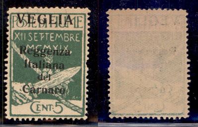 Italia / Occupazioni i Guerra Mondiale / Veglia / Posta Ordinaria