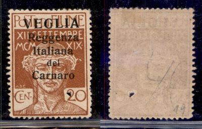 Italia / Occupazioni i Guerra Mondiale / Veglia / Posta Ordinaria