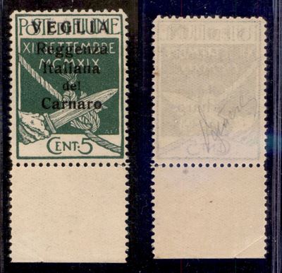 Italia / Occupazioni i Guerra Mondiale / Veglia / Posta Ordinaria