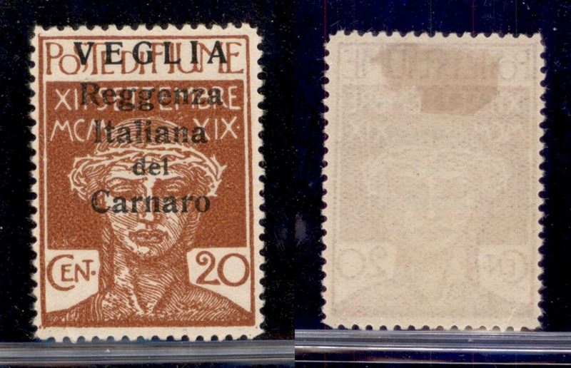 Italia / Occupazioni i Guerra Mondiale / Veglia / Posta Ordinaria