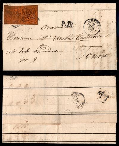 Italia / Antichi Stati Italiani / Stato Pontificio / Posta Ordinaria