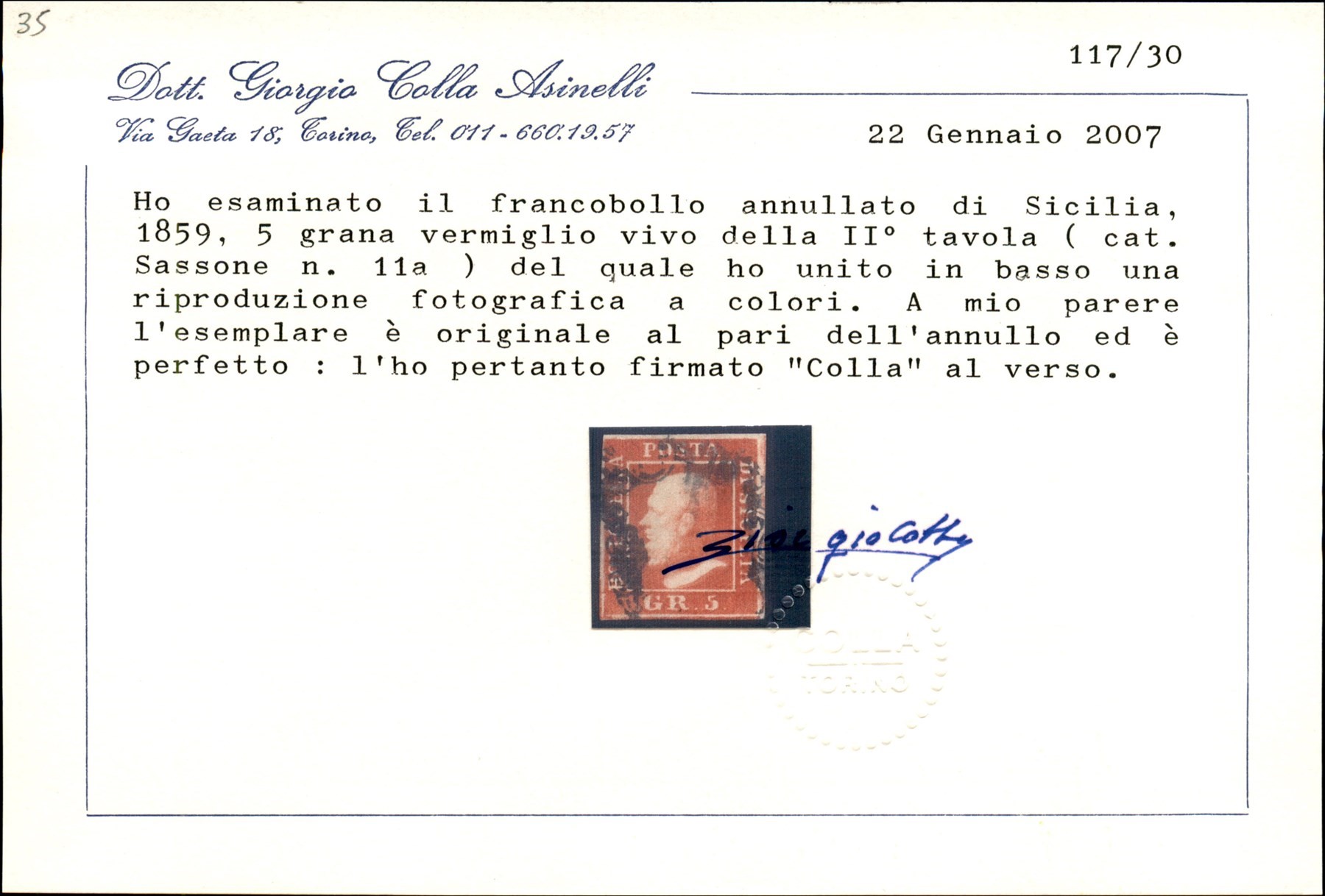 Italia / Antichi Stati Italiani / Sicilia / Posta Ordinaria