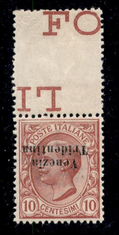Italia / Occupazioni i Guerra Mondiale / Trentino-alto Adige / Posta Ordinaria