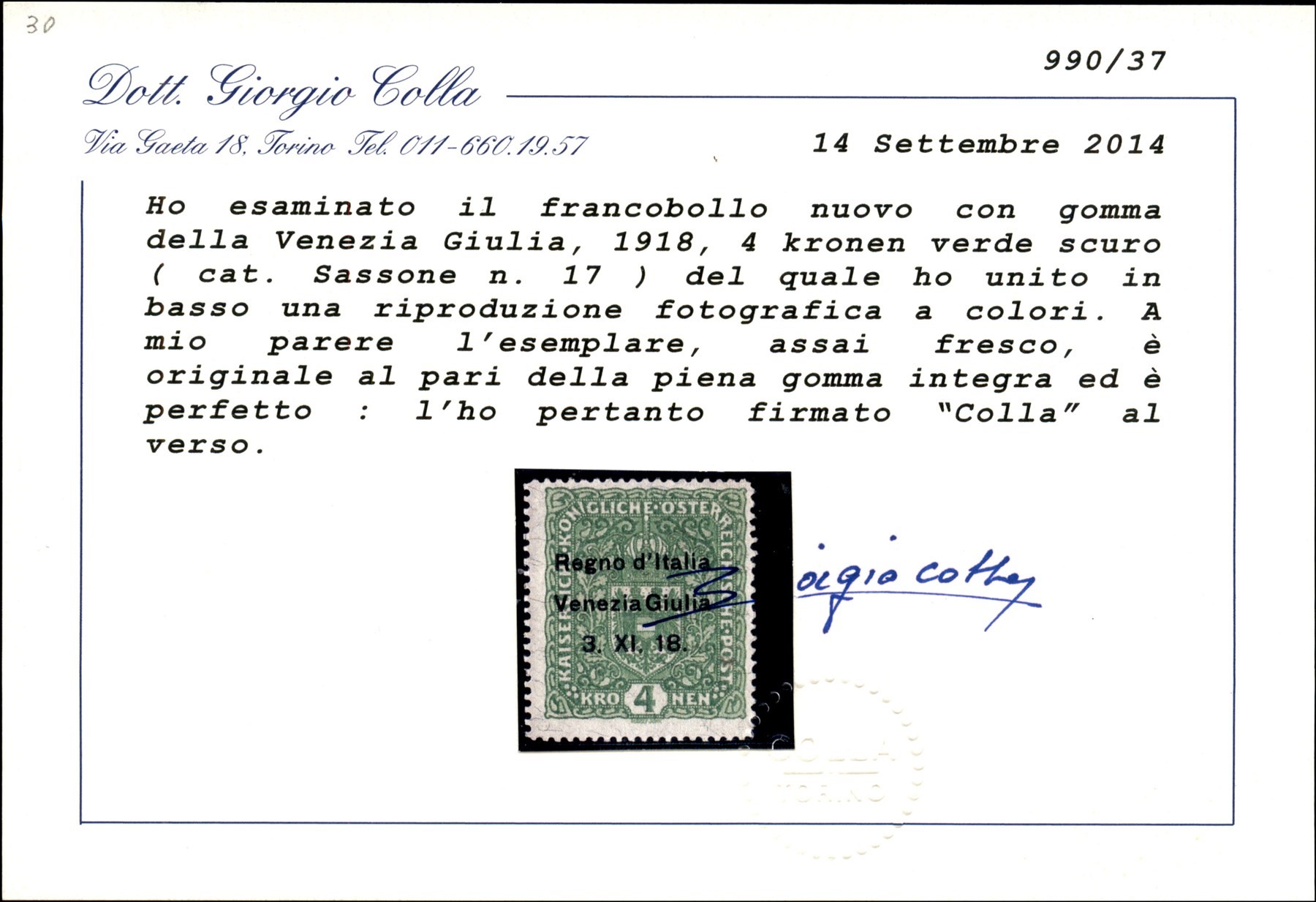 Italia / Occupazioni i Guerra Mondiale / Venezia Giulia / Posta Ordinaria