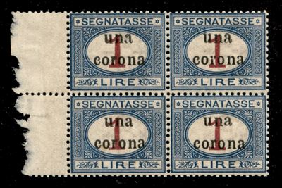 Italia / Occupazioni i Guerra Mondiale / Trento e Trieste / Segnatasse