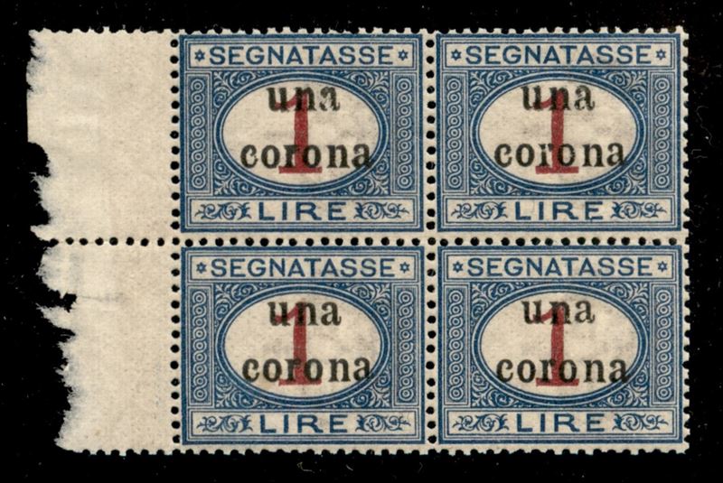 Italia / Occupazioni i Guerra Mondiale / Trento e Trieste / Segnatasse