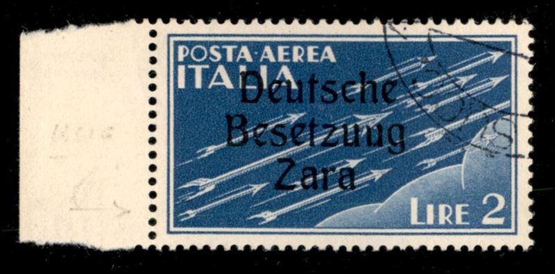 Italia / Occupazioni Straniere di Territori Italiani / Occupazione Tedesca / Zara / Posta Aerea
