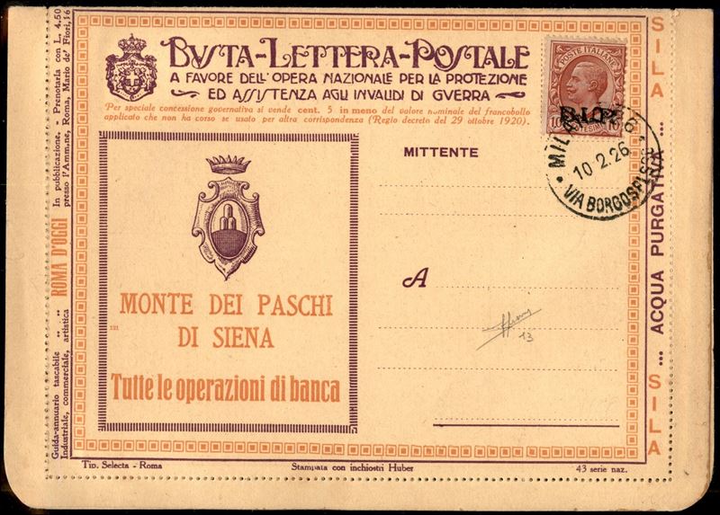 Italia / Regno / b.L.p