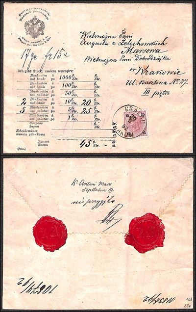 Austria / Posta Ordinaria
