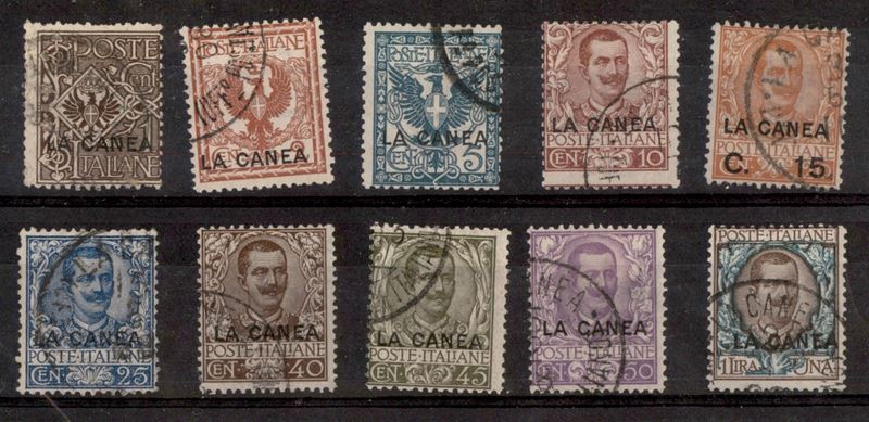 Italia / Uffici Postali All'estero / Levante / la Canea / Posta Ordinaria