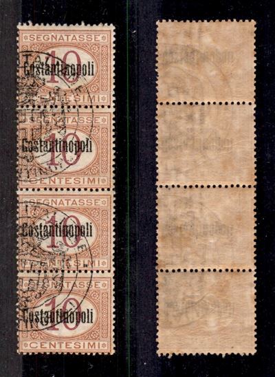 Italia / Uffici Postali All'estero / Levante / Costantinopoli / Segnatasse
