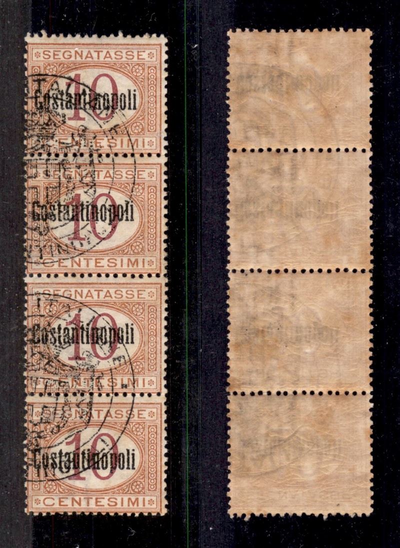 Italia / Uffici Postali All'estero / Levante / Costantinopoli / Segnatasse