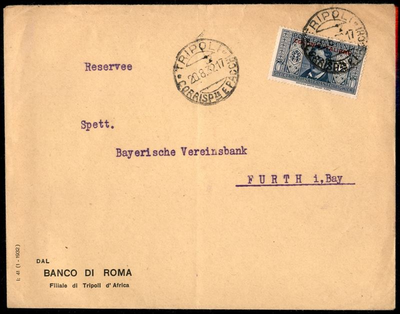 Italia / Colonie / Emissioni Generali / Posta Ordinaria