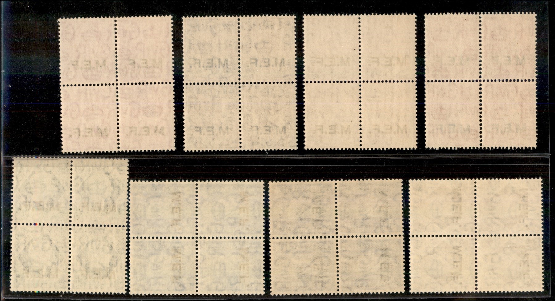 Italia / Colonie / Occupazione Britannica / M.e.f. / Posta Ordinaria