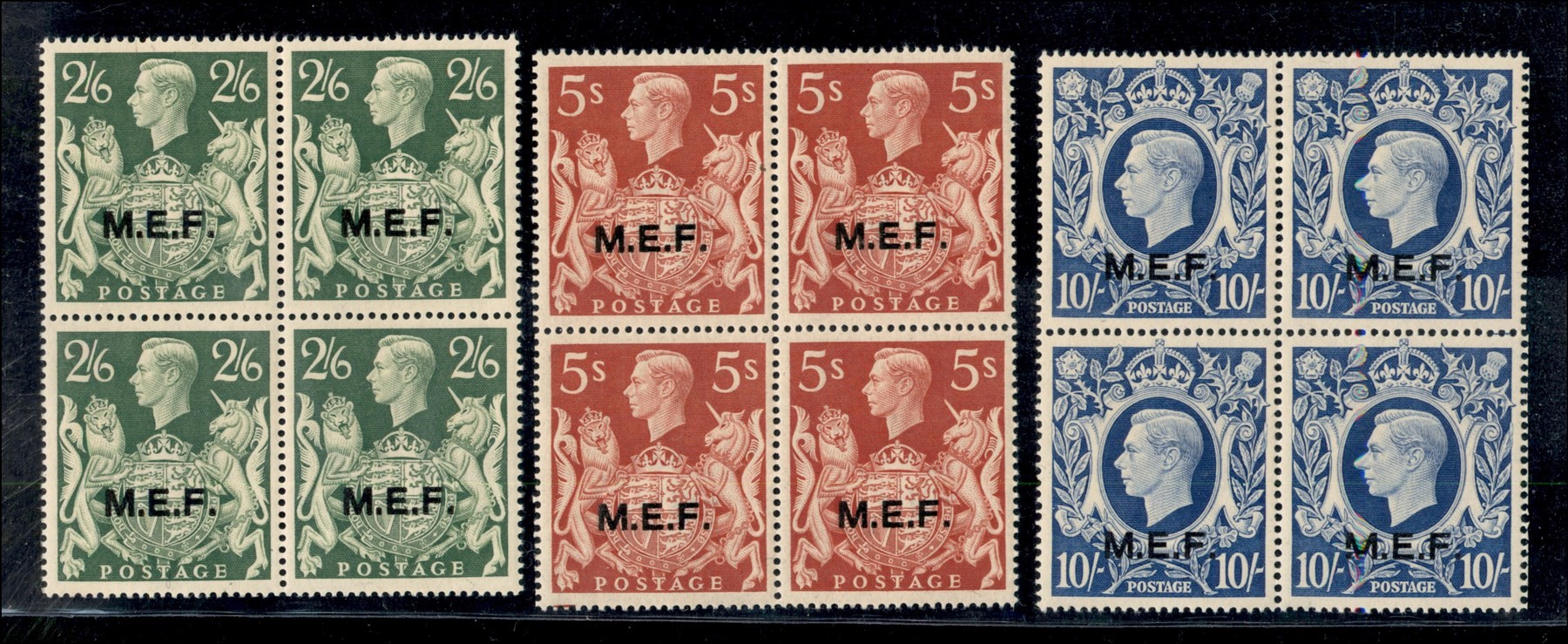 Italia / Colonie / Occupazione Britannica / M.e.f. / Posta Ordinaria