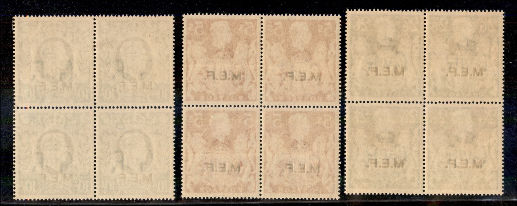 Italia / Colonie / Occupazione Britannica / M.e.f. / Posta Ordinaria