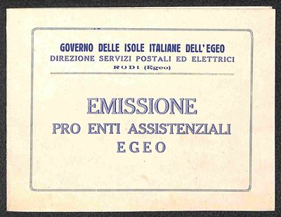 Italia / Colonie / Egeo / Occupazione Tedesca Dell'egeo / Espressi