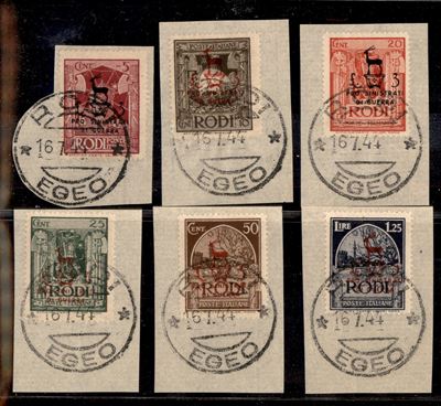 Italia / Colonie / Egeo / Occupazione Tedesca Dell'egeo / Posta Ordinaria