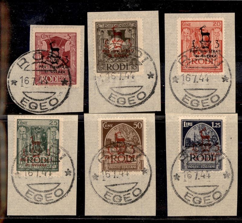 Italia / Colonie / Egeo / Occupazione Tedesca Dell'egeo / Posta Ordinaria