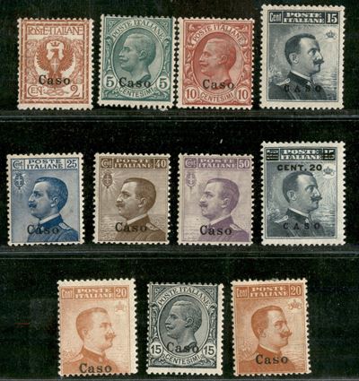 Italia / Colonie / Egeo / Caso / Posta Ordinaria