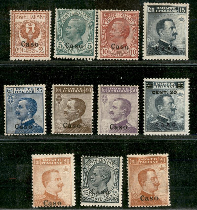 Italia / Colonie / Egeo / Caso / Posta Ordinaria