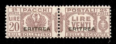 Italia / Colonie / Eritrea / Pacchi Postali