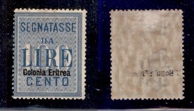 Italia / Colonie / Eritrea / Segnatasse
