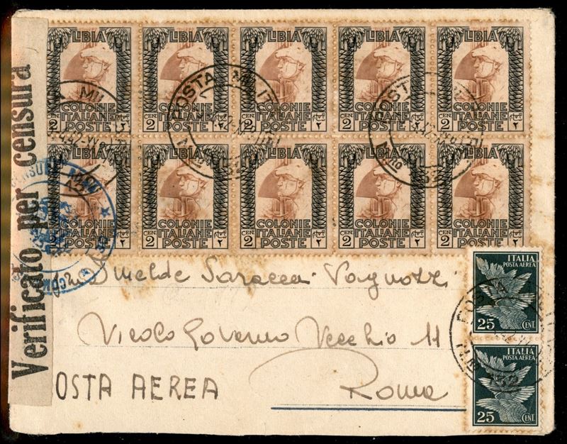 Italia / Colonie / Libia / Aerogrammi