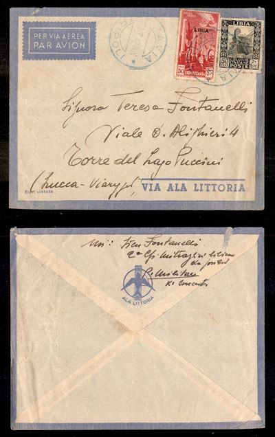 Italia / Colonie / Libia / Aerogrammi