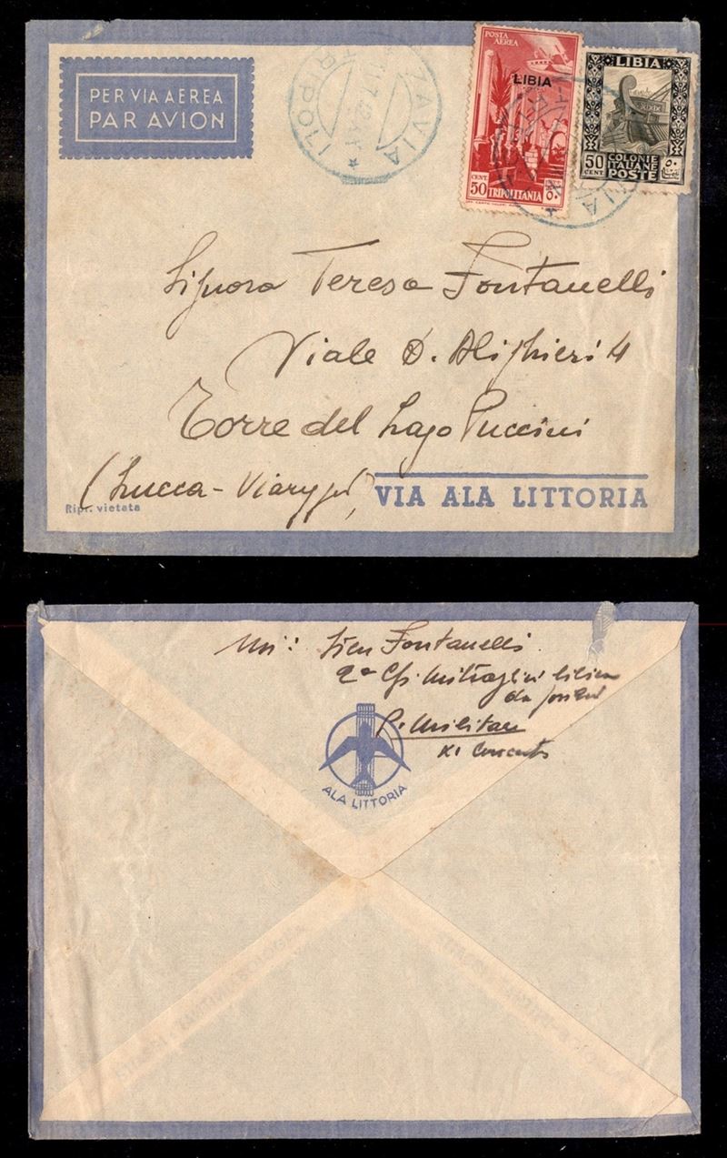 Italia / Colonie / Libia / Aerogrammi