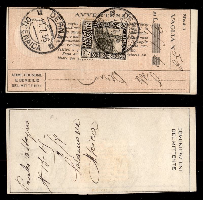 Italia / Colonie / Libia / Posta Ordinaria