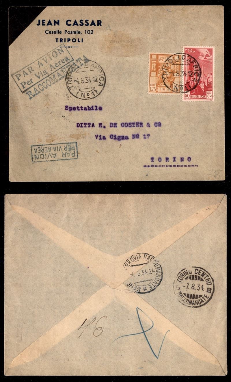 Italia / Colonie / Libia / Aerogrammi