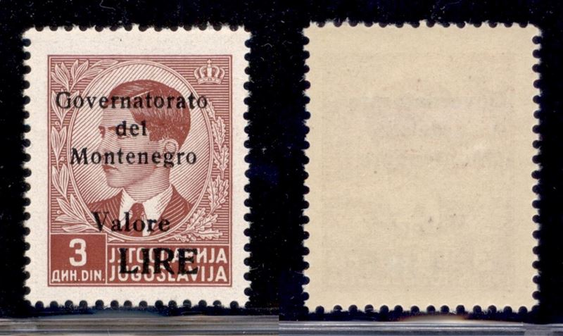 Italia / Occupazioni II Guerra Mondiale / Montenegro / Posta Ordinaria
