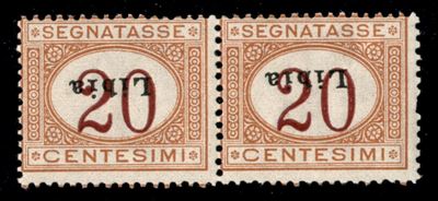 Italia / Colonie / Libia / Segnatasse